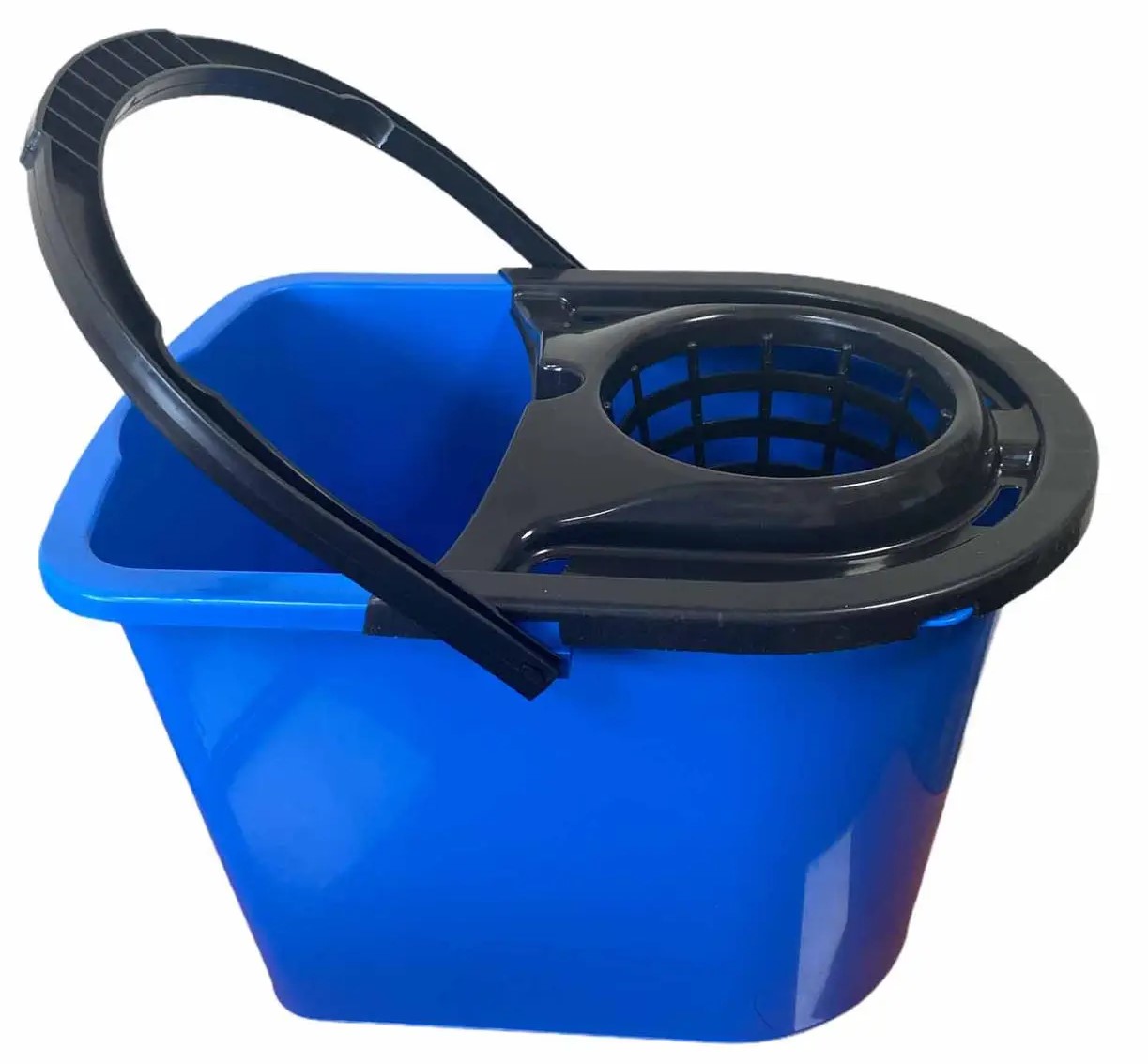 Ведро с отжимом для швабры пластиковое 13л Алеана